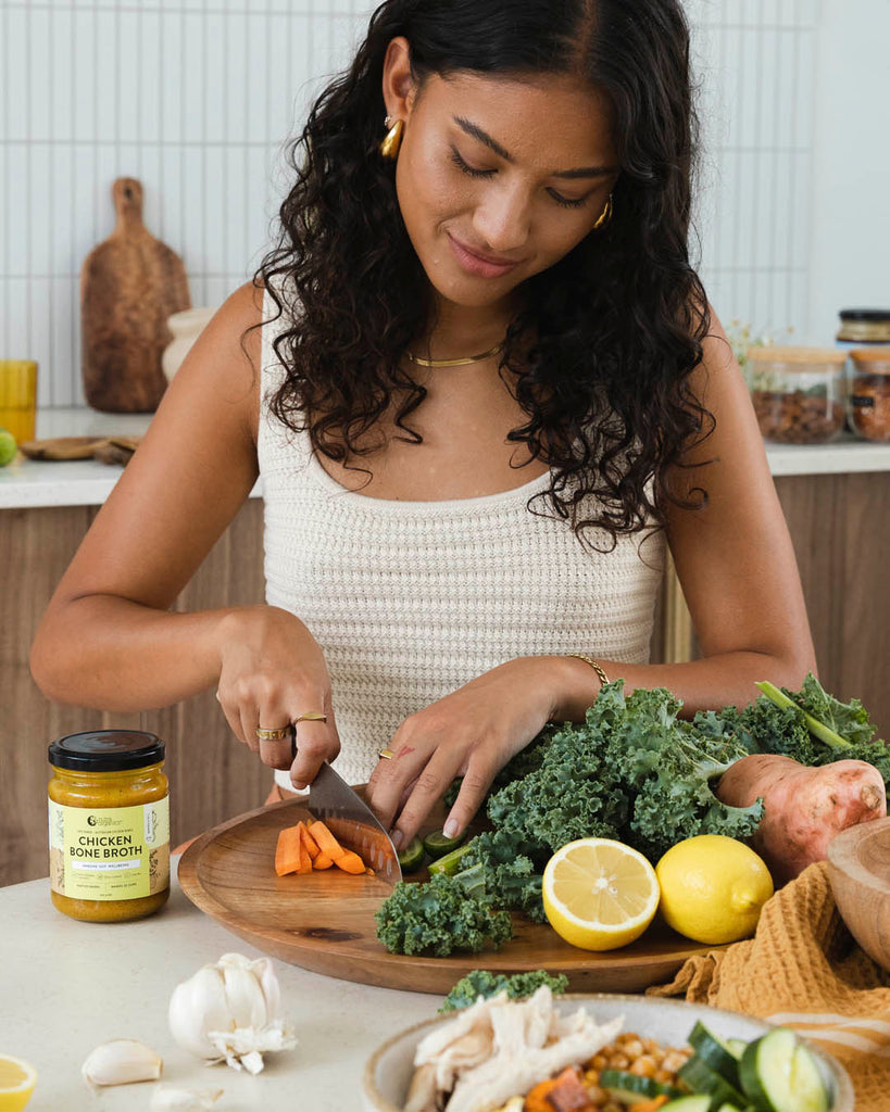 Chicken Bone Broth - Native Herbs