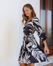 Label of Love|WILLA ABSTRACT EXPRESSION MINI DRESS