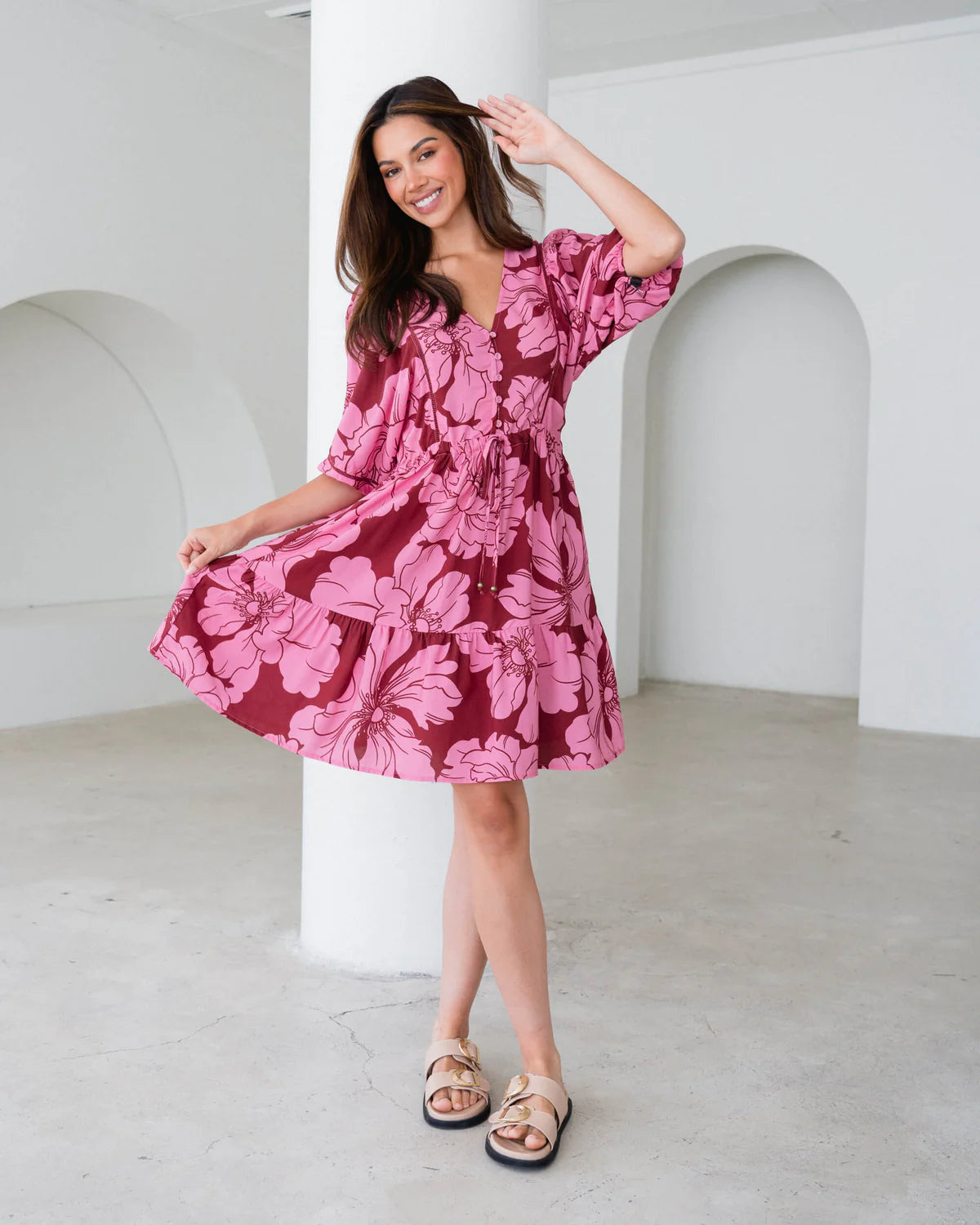 FULL BLOOM MINI DRESS