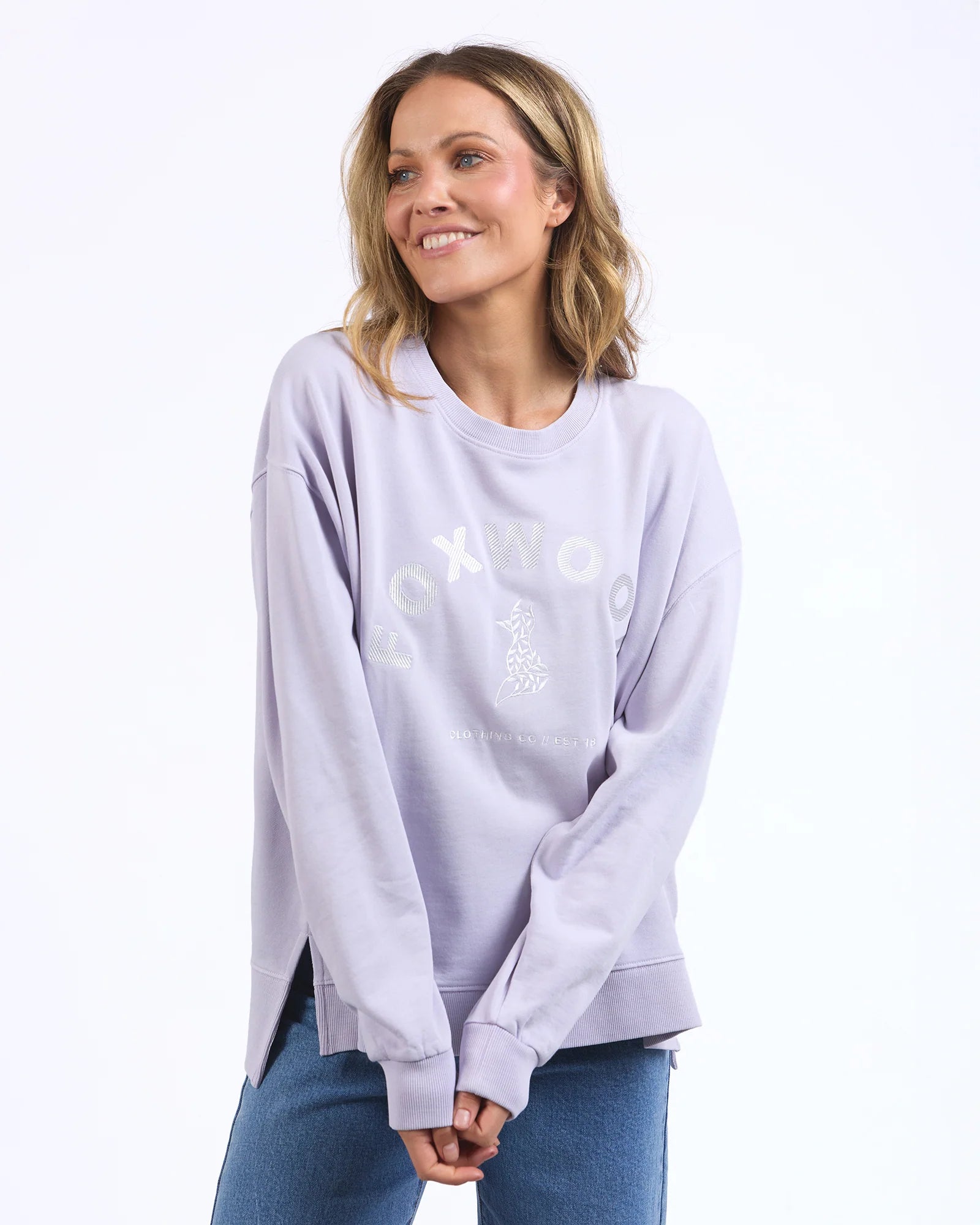 Effortless Crew Orchid Petal