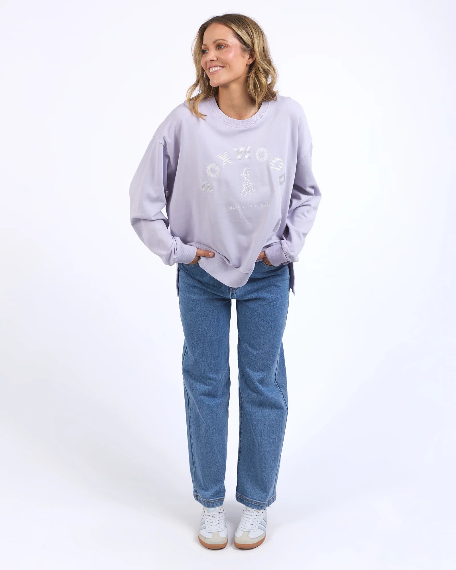 Effortless Crew Orchid Petal