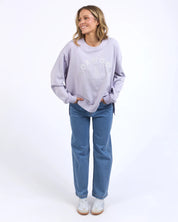 Effortless Crew Orchid Petal