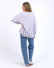 Effortless Crew Orchid Petal