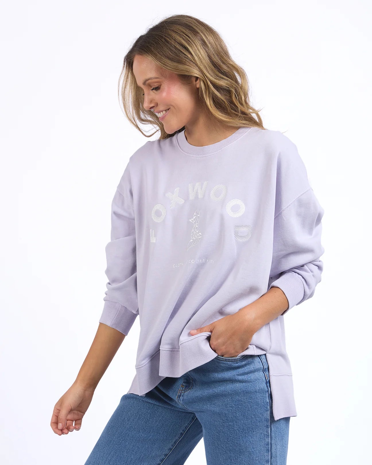 Effortless Crew Orchid Petal