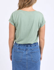 Foxwood|Manly Vee Tee Iceberg Green