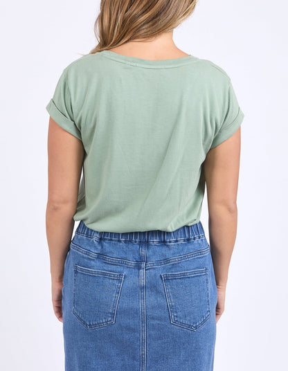 Foxwood|Manly Vee Tee Iceberg Green