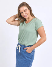 Foxwood|Manly Vee Tee Iceberg Green