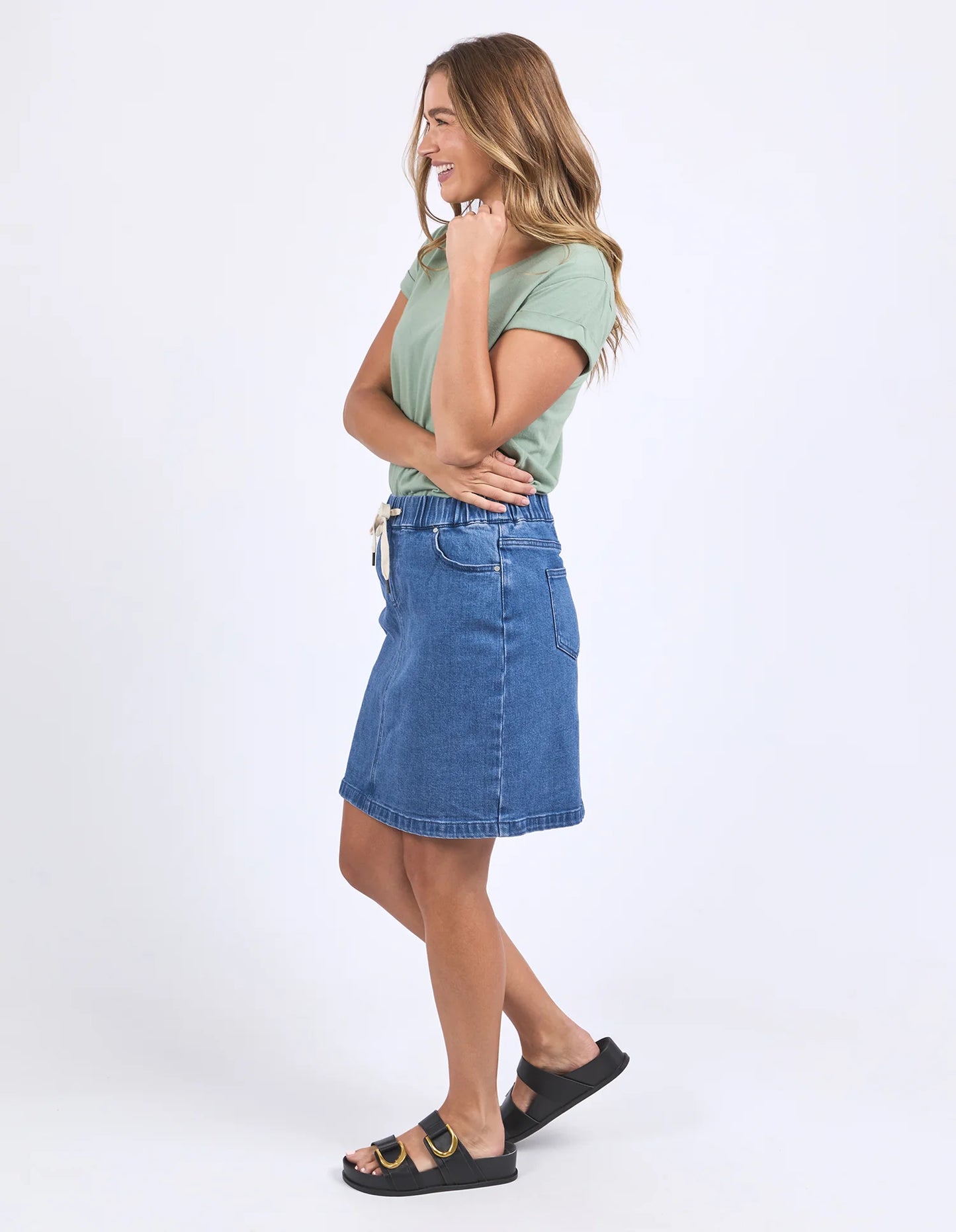 Foxwood|Manly Vee Tee Iceberg Green