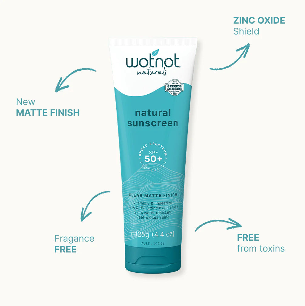 WOTNOT NATURALS AUSTRALIA|

50 SPF ZINC SUNSCREEN