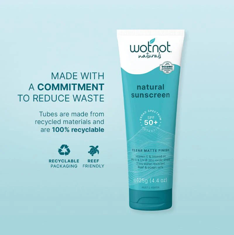 WOTNOT NATURALS AUSTRALIA|

50 SPF ZINC SUNSCREEN