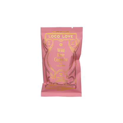 Wild rose ganache
