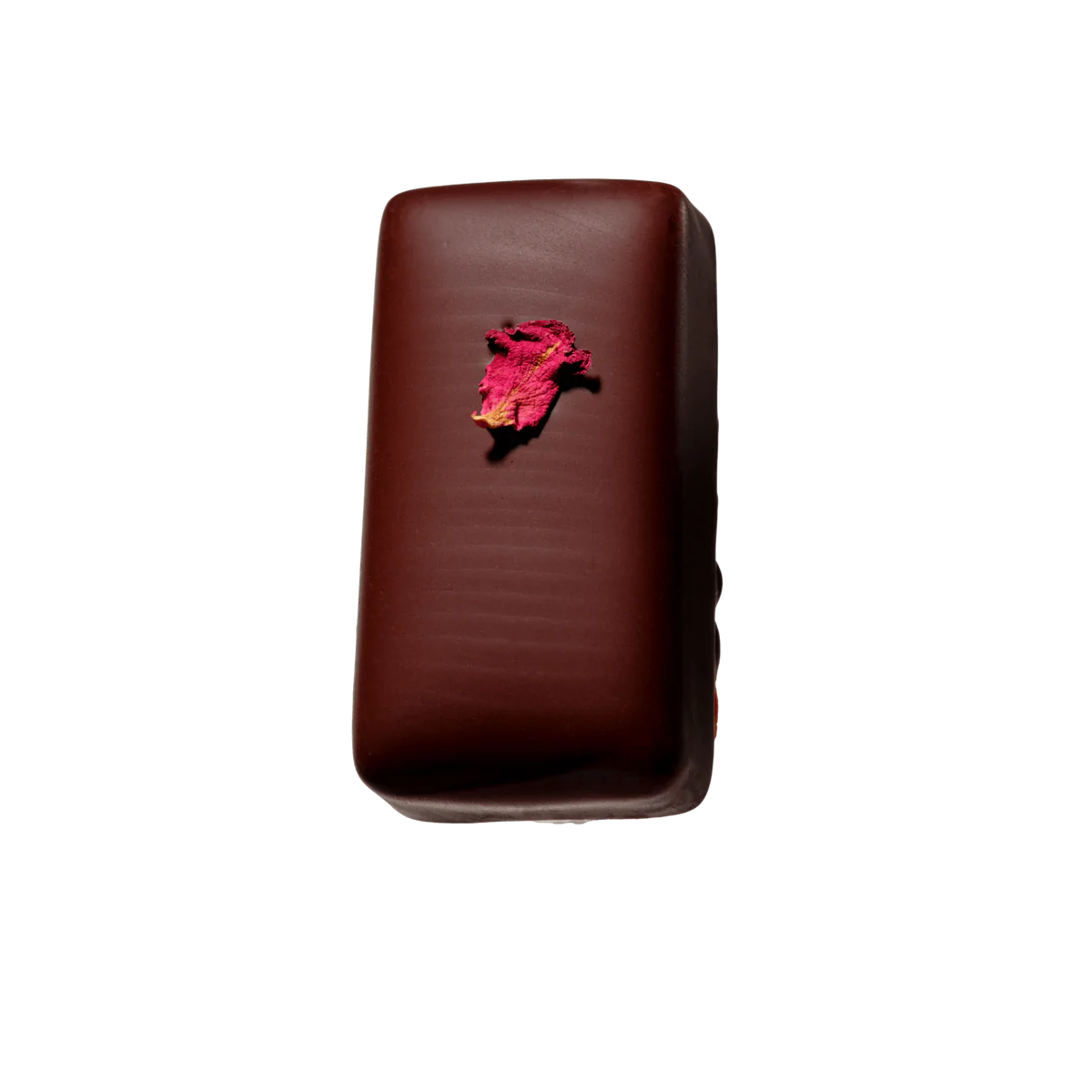 Wild rose ganache