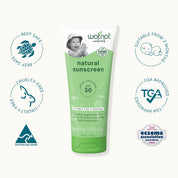 WOTNOT |30 SPF NATURAL BABY SUNSCREEN