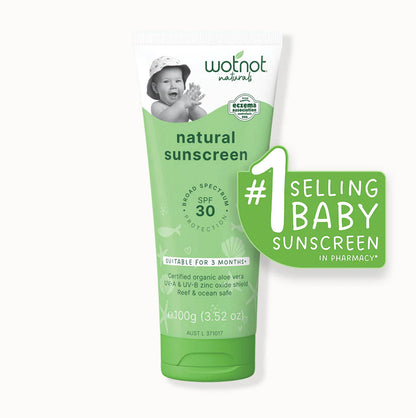 WOTNOT |30 SPF NATURAL BABY SUNSCREEN