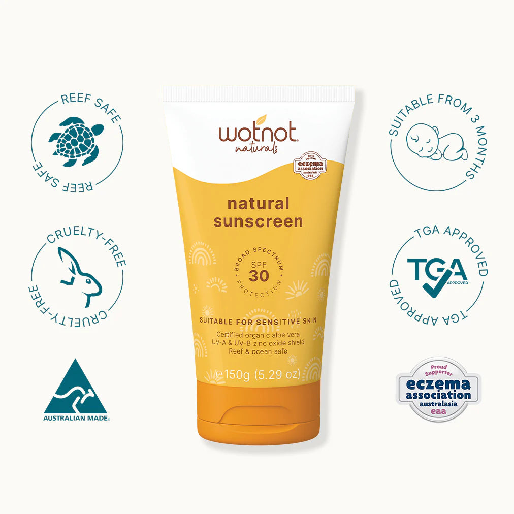 WOTNOT |30 SPF NATURAL FAMILY SUNSCREEN