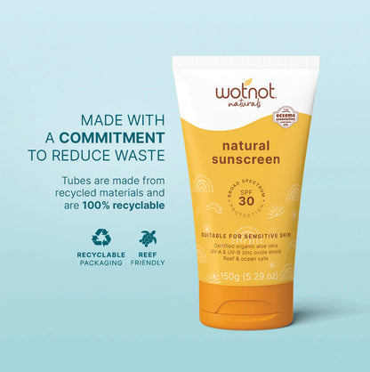 WOTNOT |30 SPF NATURAL FAMILY SUNSCREEN