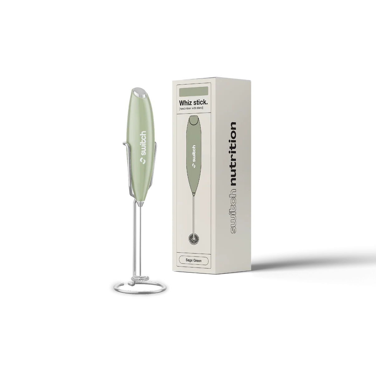 Switch Nutrition |Whiz Stick HAND BLENDER - SAGE GREEN