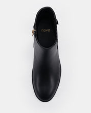 DARCEL BLACK ANKLE BOOTS