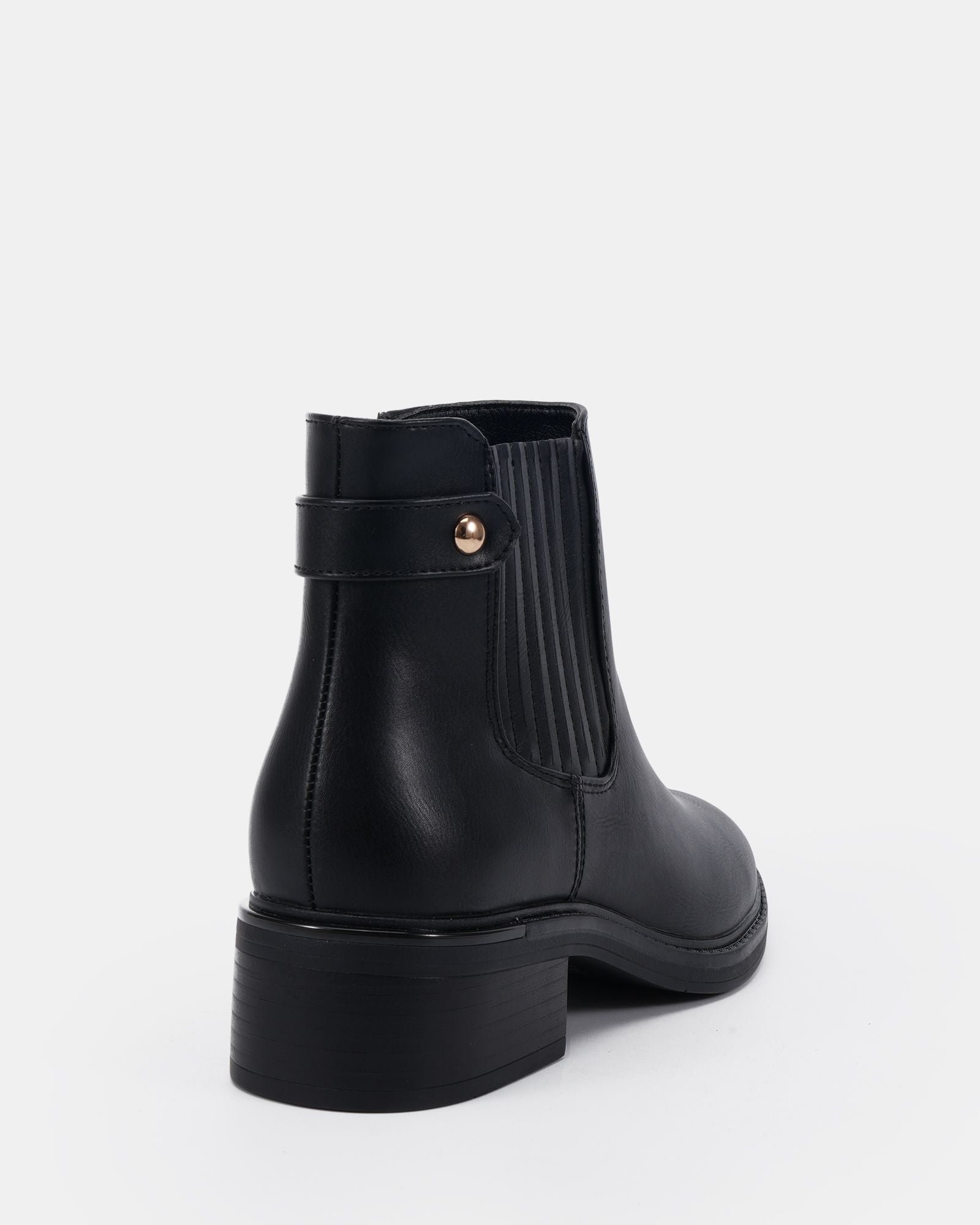 DARCEL BLACK ANKLE BOOTS