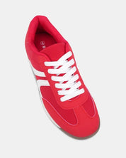 ASTRAL -RED MICROSUEDE