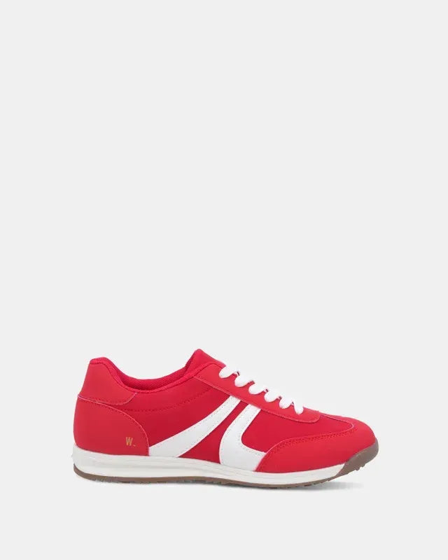 ASTRAL -RED MICROSUEDE