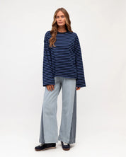 REMI STRIPE DUO TEE