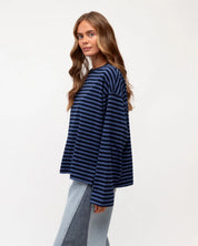 REMI STRIPE DUO TEE