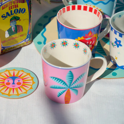 Coffee Mug - Fiesta - Assorted 4pc
