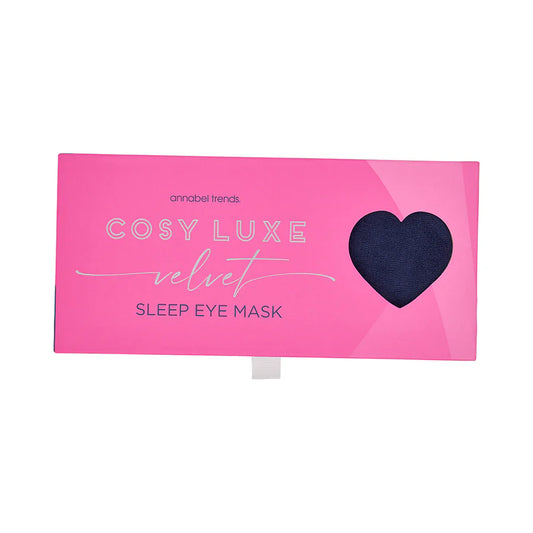 Velvet Eye Mask - Cosy Luxe- Sapphire