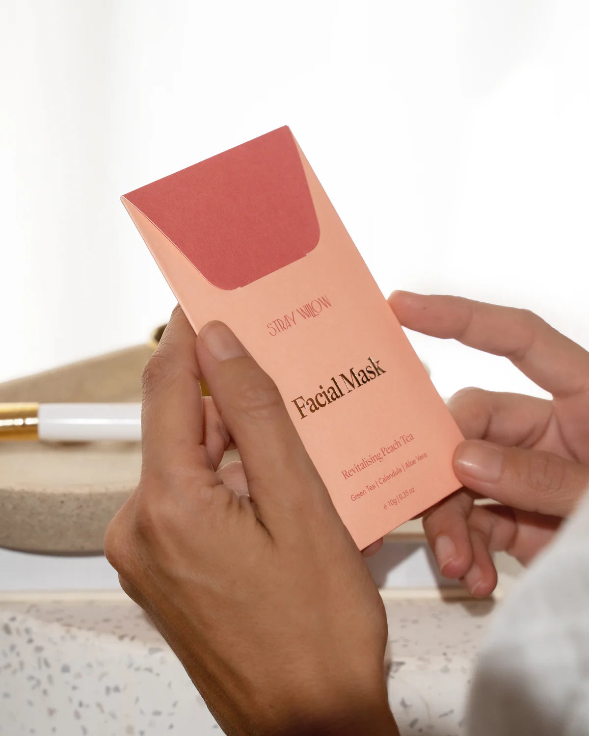 Stray Willow |PEACH TEA CLAY FACIAL MASK