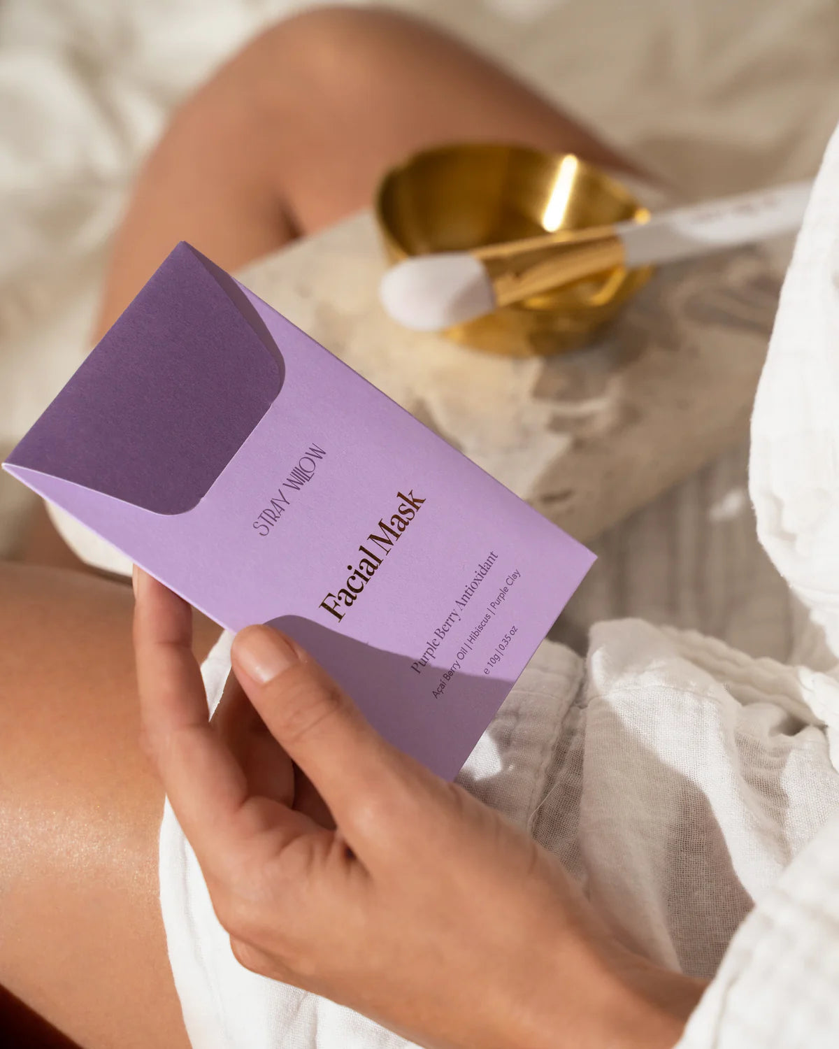 Stray Willow |PURPLE BERRY CLAY FACIAL MASK