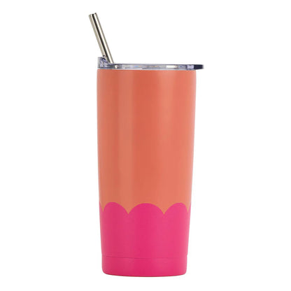 Smoothie Cup - Double Walled - Stainless Steel - Wave