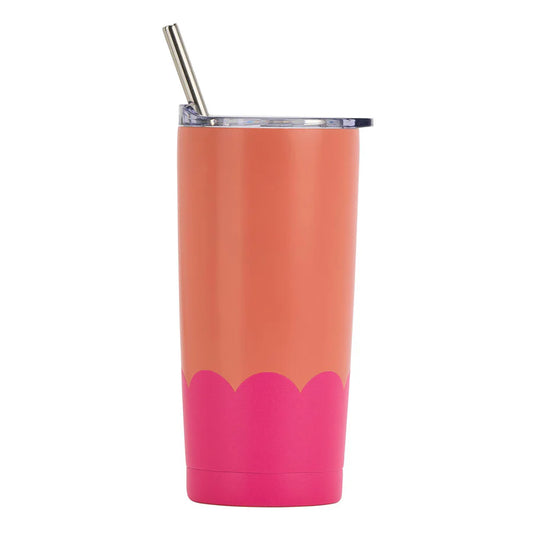 Smoothie Cup - Double Walled - Stainless Steel - Wave