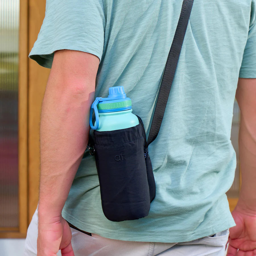 AT Water Bottle Phone Bag- black