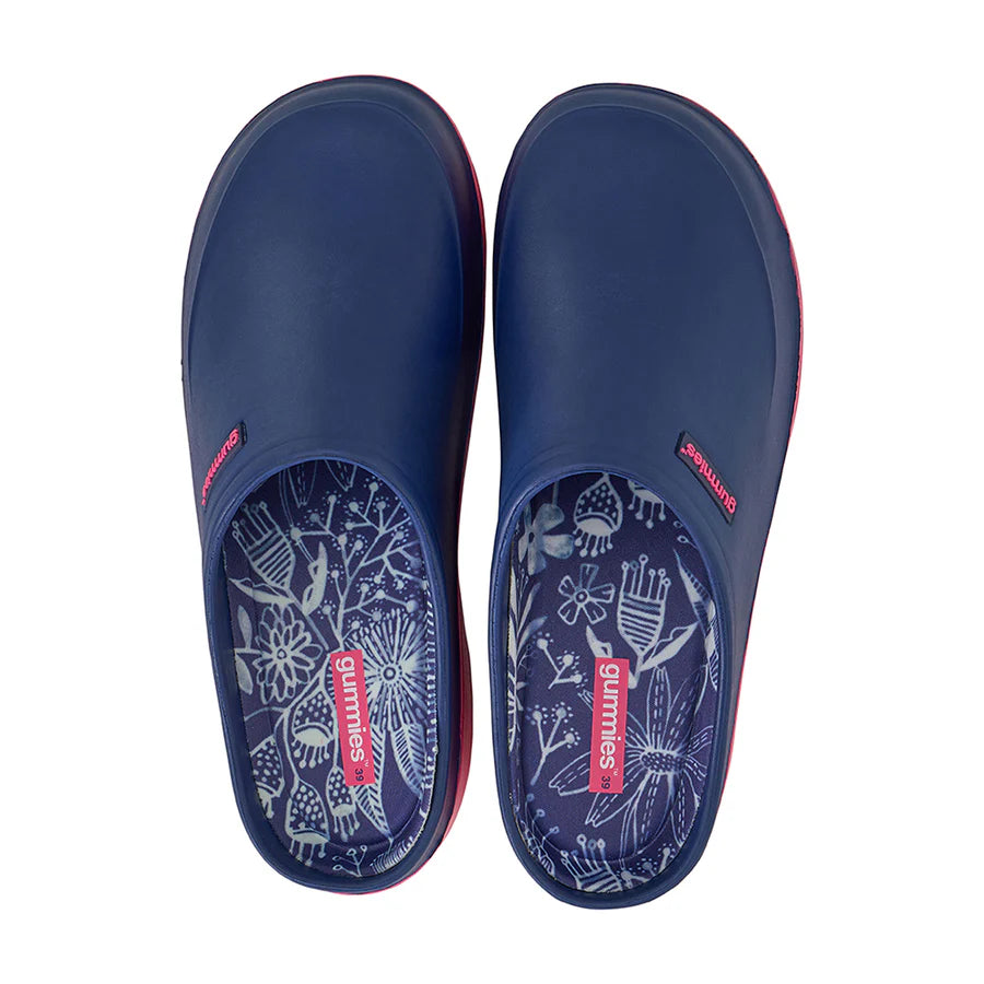 Gummies - Memory Foam Clog - Navy Natives Navy