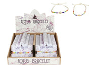 Chakra Lotus Charm Bracelet