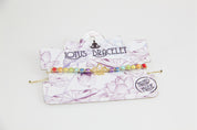 Chakra Lotus Charm Bracelet