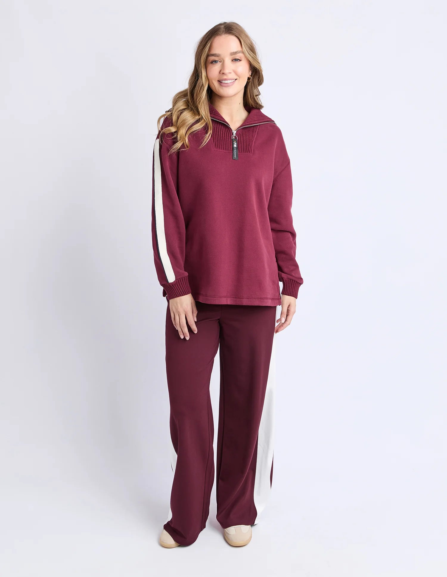 Foxwood | Knit Collar Crew Port