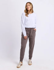 Foxwood | Lazy Days Pant Stone Grey