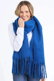 ELM COMFY SCARF - DEEP BLUE