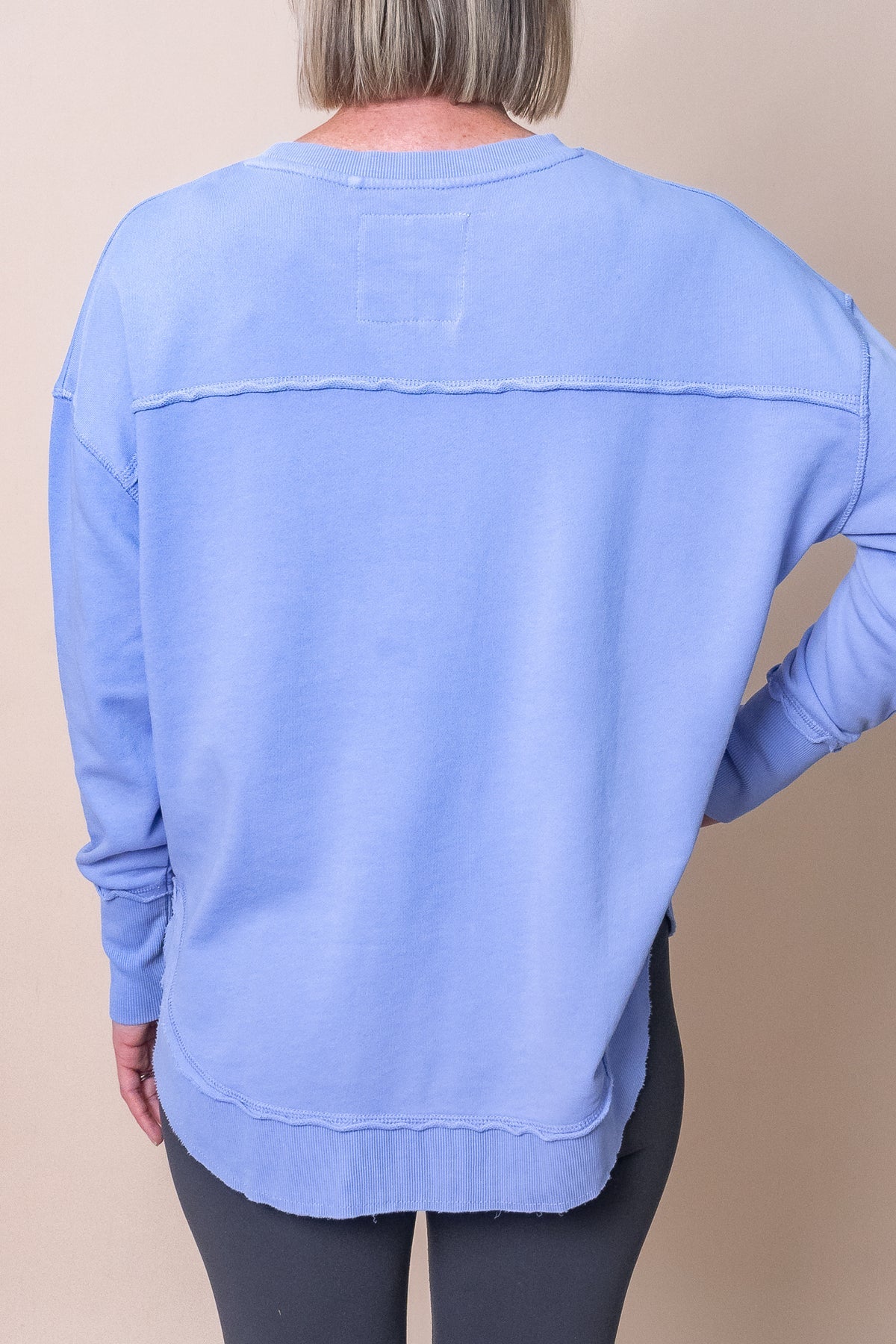 Simplified Crew in Neon Blue