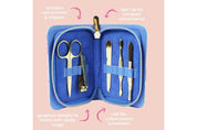 Annabel Trends Vanity Manicure Set Clipper Tweezer Kit 11.5x2cm Shelly Beach