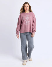 Foxwood | Established Rose Crew Dusty Rose