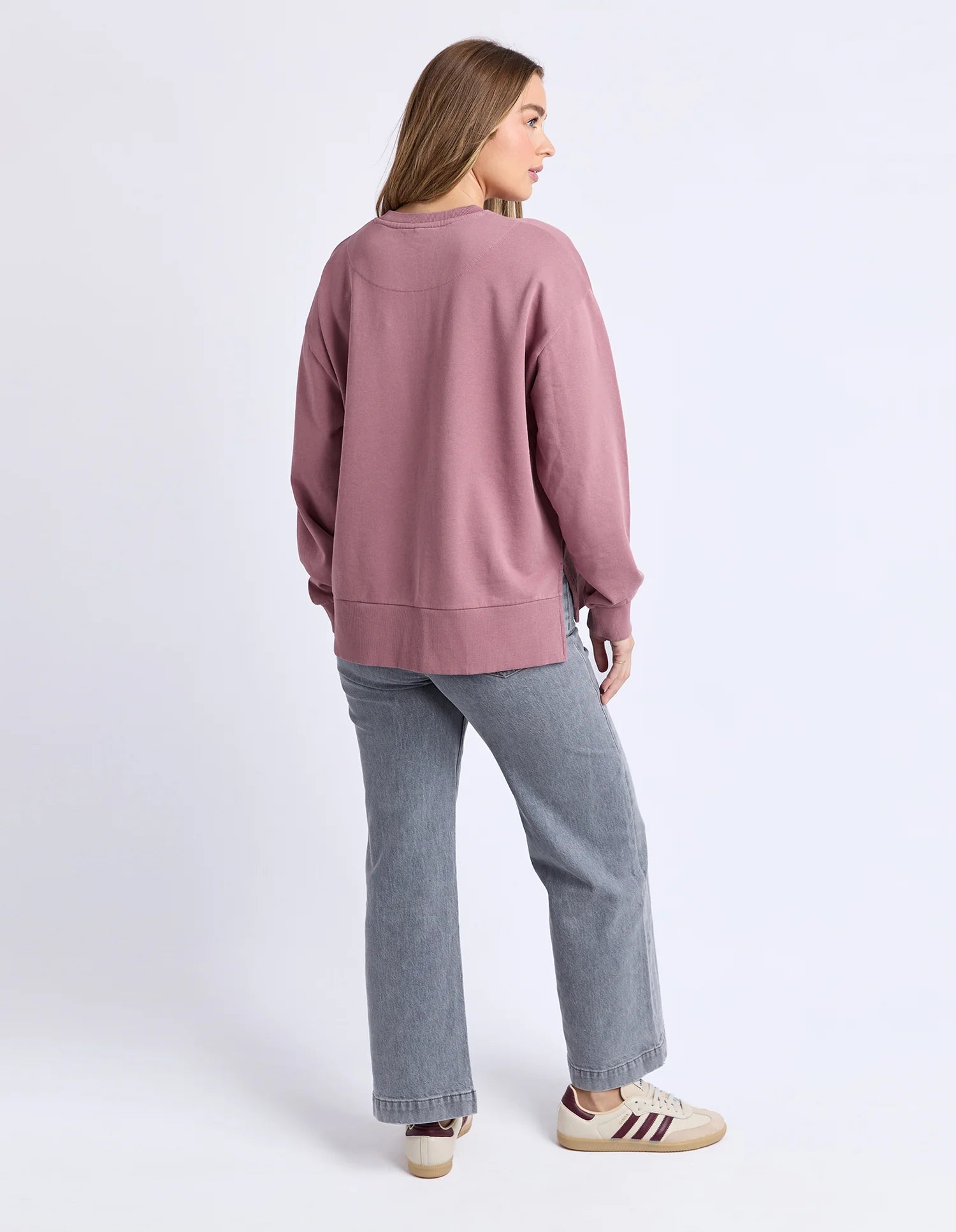 Foxwood | Established Rose Crew Dusty Rose