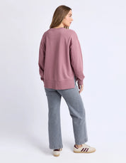 Foxwood | Established Rose Crew Dusty Rose