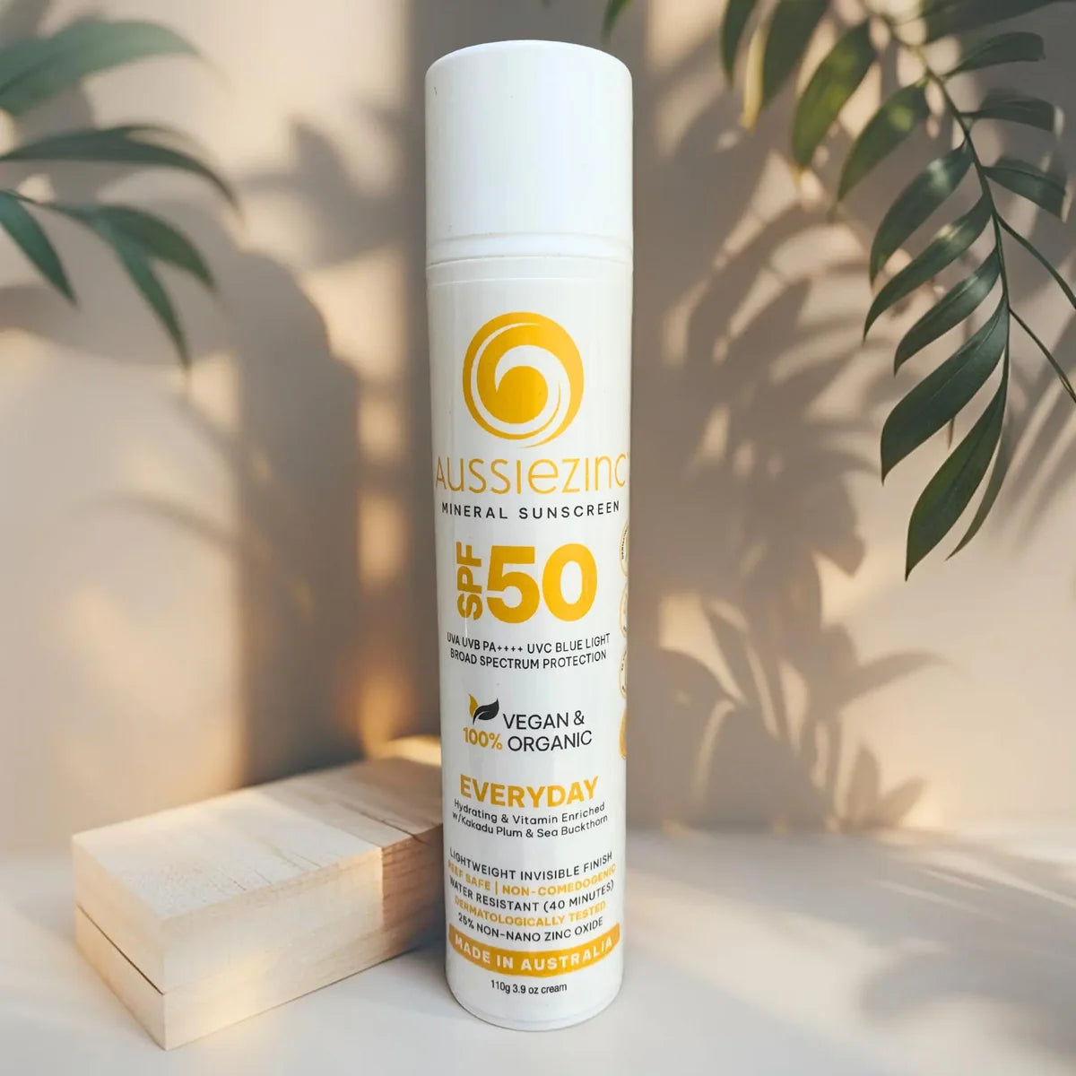 Everyday SPF50+ Organic Mineral Zinc Sunscreen