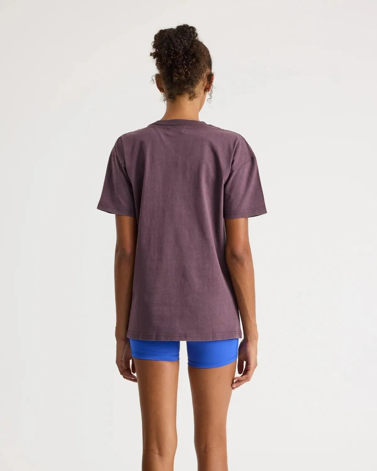 THRIVE TEE - PERFECTLY PLUM SNOW WASH