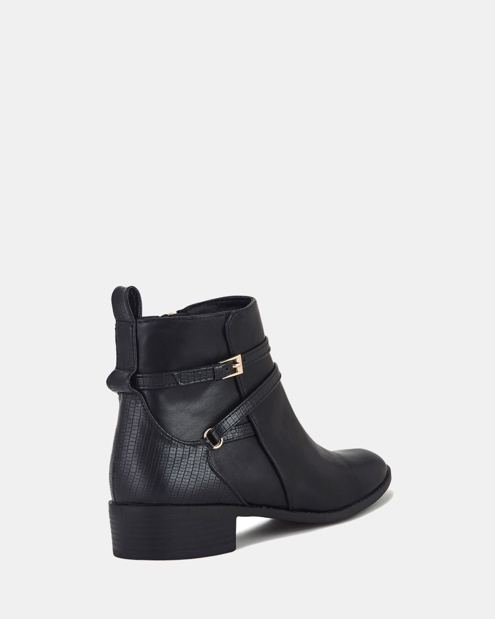Digby black ankle boots