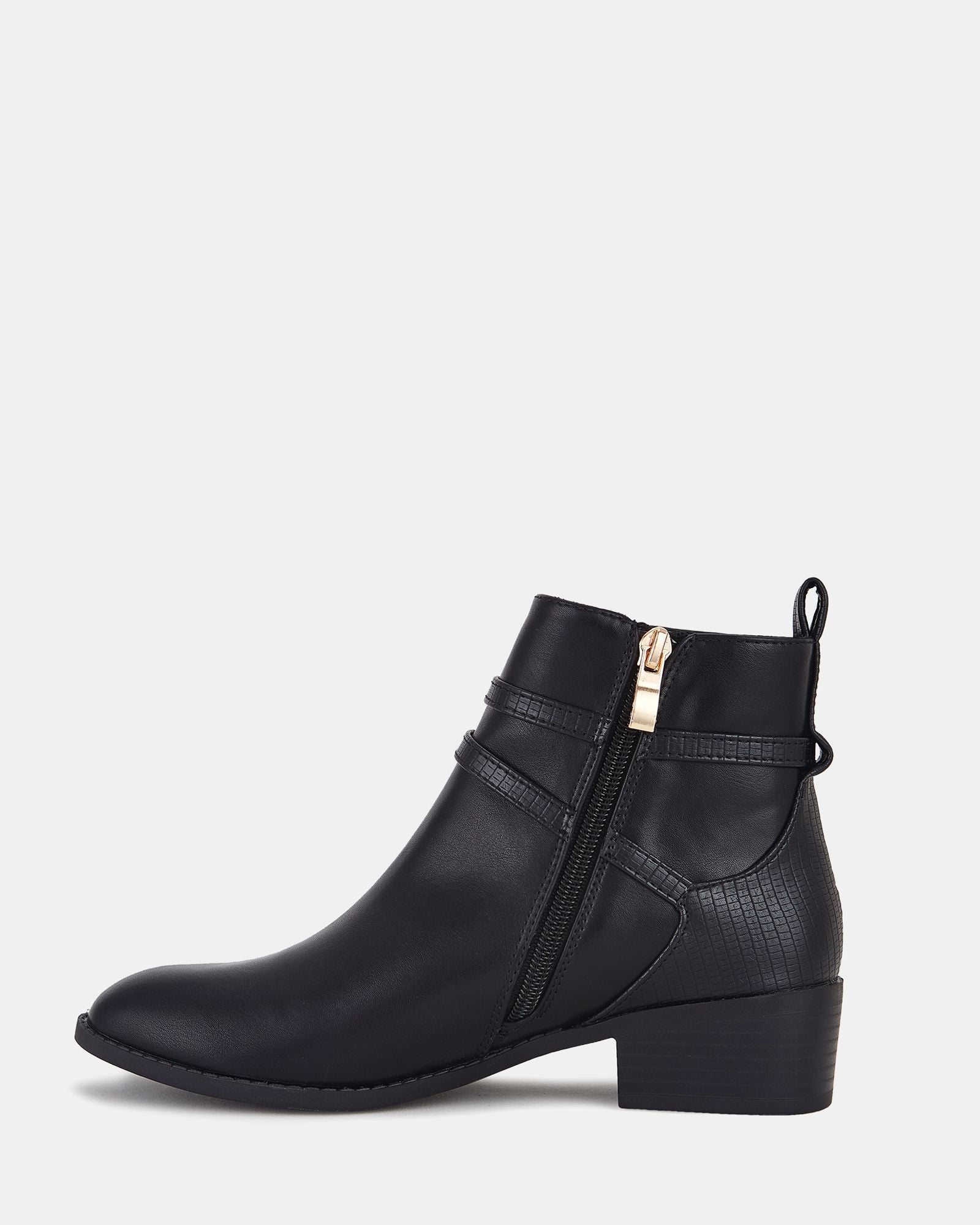 Digby black ankle boots