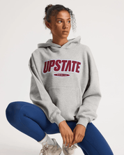 PLAYER HOODIE - GREY MARLE VARSITY